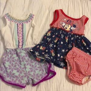 2 baby outfits